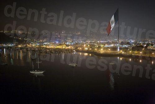 Ensenada at night