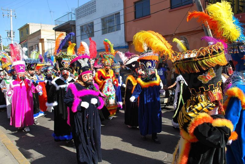 Chinelo Dancers, Tepoztlan, Morelos