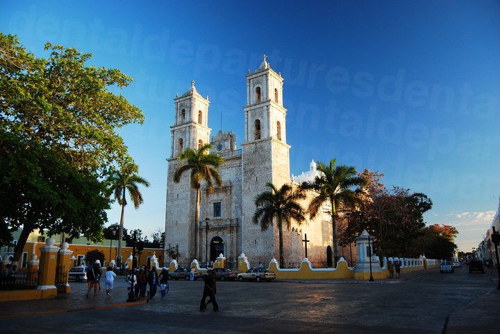 Church of San Servacio, Valladolid, Yucatan, Mexico