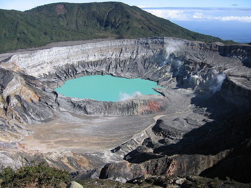 Poas Volcano Crater